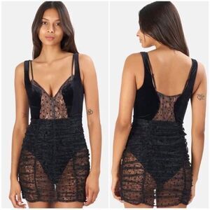 For Love & Lemons Jourdan Mini Dress